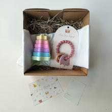 Load image into Gallery viewer, Pastels & Rose Mix – Baby Gift Set