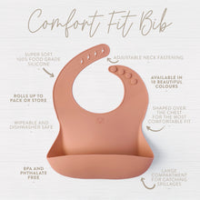 Load image into Gallery viewer, Speckled Apricot – Comfort Fit Bib