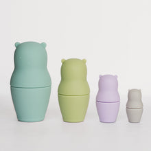 Load image into Gallery viewer, Pastel Bears – Nesting Toy