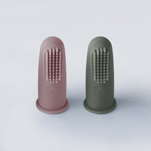 Load image into Gallery viewer, Blush & Dark Grey – Toothbrush Set