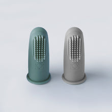 Load image into Gallery viewer, Blue & Light Grey – Toothbrush Set