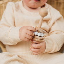 Load image into Gallery viewer, Blush – Beech Wood Rattle