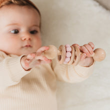 Load image into Gallery viewer, Blush – Beech Wood Rattle