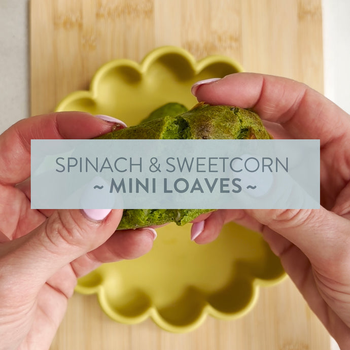Spinach & Sweetcorn Mini Loaves