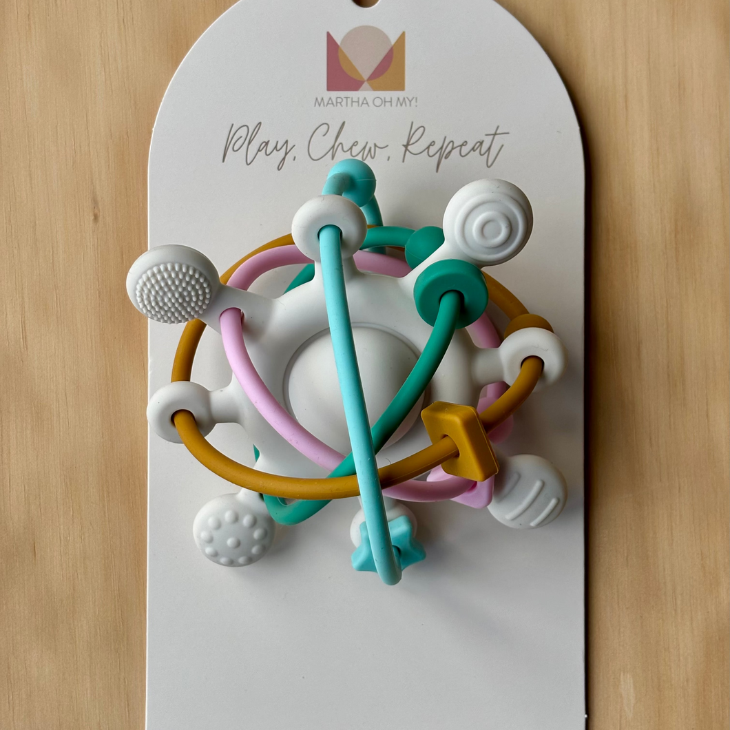 White Mix - Sensory Fidget Toy with Bell