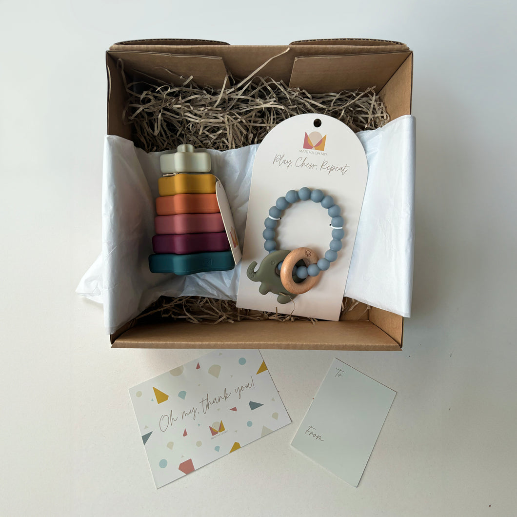 Dusky & Sage Mix – Baby Gift Set