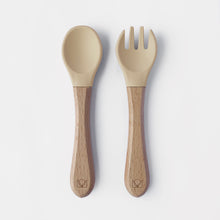 Load image into Gallery viewer, Sand – Fork &amp; Spoon Set

