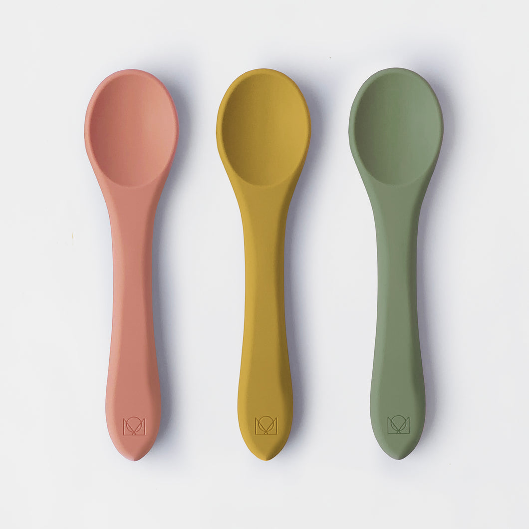 Honeysuckle/Mustard/Thyme – Silicone Spoon Set